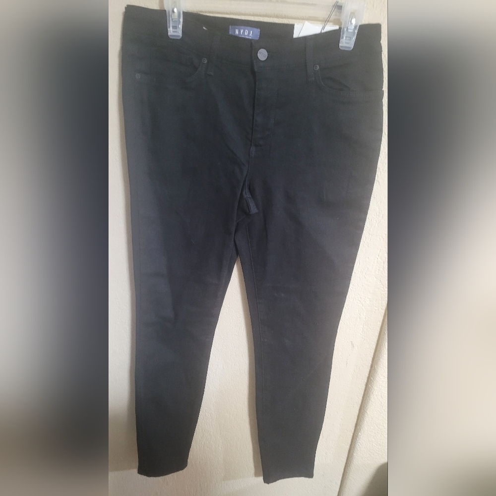 NYDJ Black Skinny Jeans 8